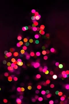 Abstract christmas tree background Stock Photos