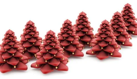 Abstract christmas tree concept Stock Illustration