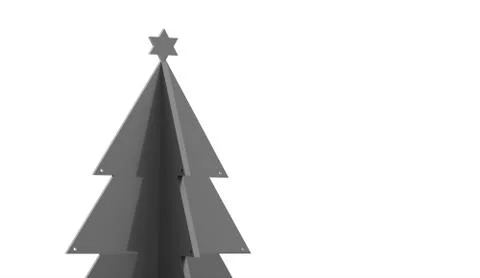 Abstract christmas tree concept Stock Illustration