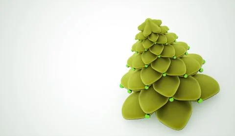 Abstract christmas tree concept Stock Illustration