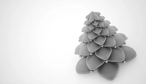 Abstract christmas tree concept Stock Illustration