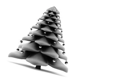 Abstract christmas tree concept Stock Illustration
