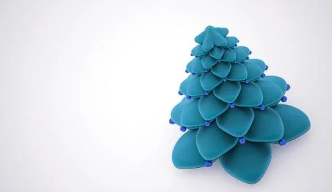 Abstract christmas tree concept Stock Illustration