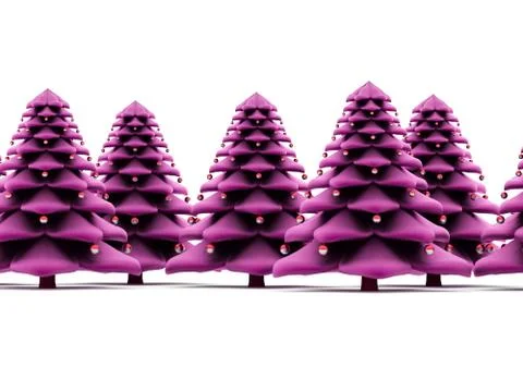 Abstract christmas tree concept Stock Illustration