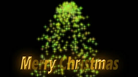 Abstract Christmas Tree Video stock 144589892