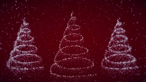 Abstract Christmas tree Stock Footage 290158440