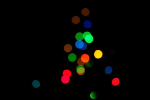 Abstract christmas tree Ilustración de archivo