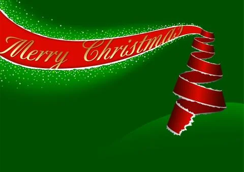 Abstract Christmas Tree Stock Illustration