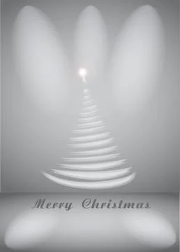 Abstract christmas tree Stock Illustration