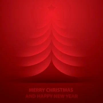 Abstract christmas tree Stock Illustration