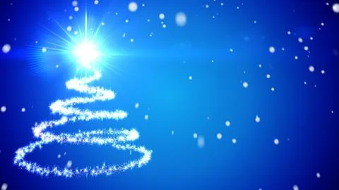 Abstract christmas tree. Stock Illustration