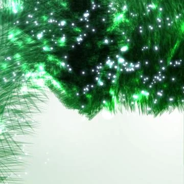 Abstract Christmas tree Stock Illustration