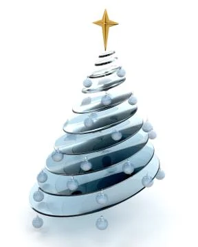 Abstract christmas tree Stock Illustration