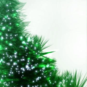 Abstract Christmas tree Stock Illustration
