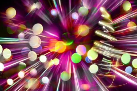 Abstract christmas tree Stock Illustration