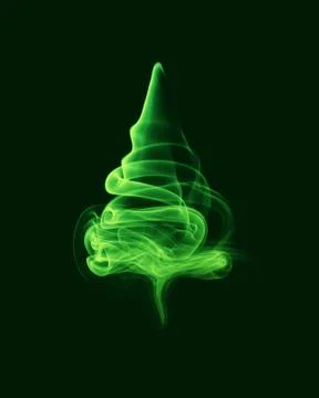 Abstract christmas tree Stock Photos