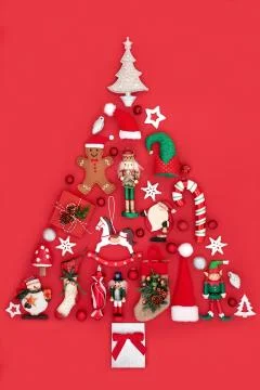 Abstract Christmas Tree Stock Photos