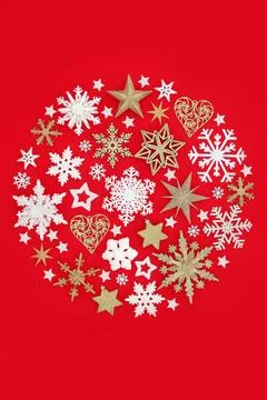 Abstract Christmas Tree Round Sphere Shape Decoration Stock Illustration