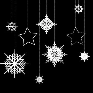 Abstract Christmas winter background for new year Stock Illustration
