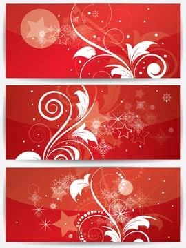 Abstract Christmas winter background for new year Stock Illustration
