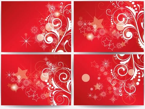 Abstract Christmas winter background for new year Stock Illustration