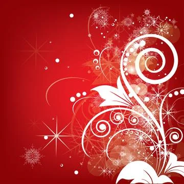 Abstract Christmas winter background for new year Stock Illustration
