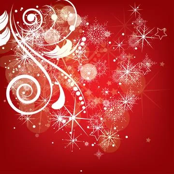 Abstract Christmas winter background for new year Stock Illustration