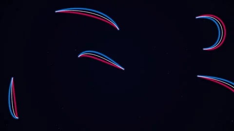 Abstract Chroma Lumina Drift Seamless motion  Loop Stock-Footage 343200845