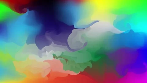 Abstract Chromatic Cloudscape Stock Footage 332824462
