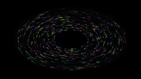 Abstract Chromatic Singularity Seamless motion Loop Stock-Footage 343201134