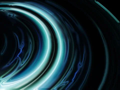 Abstract chrome Stock Illustration