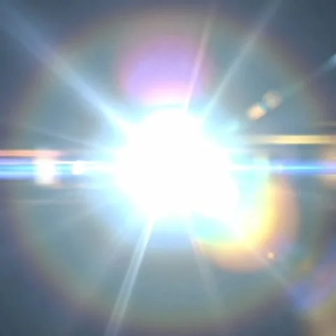 Abstract Cinematic Light Flare Transition Stock-Footage 339700906