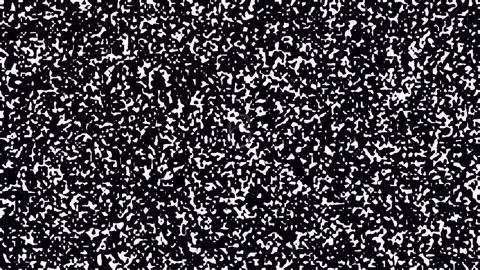 Abstract cinematic monochrome static noise grain texture for video background Video stock 342203128