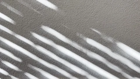 Abstract Cinematic Shadowplay Background on Textured Grey Wall with Soft Light Stock Footage 339327332