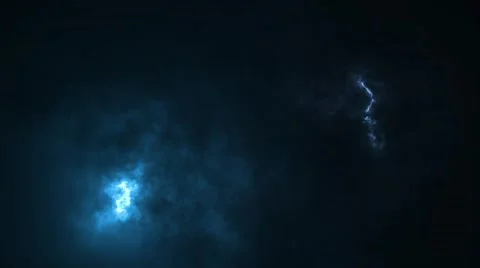 Abstract Cinematic Thunder Stock Footage