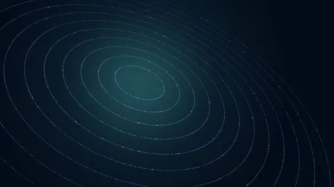Abstract Circle and line HUD technological futuristic elements. Stock Footage 274175668