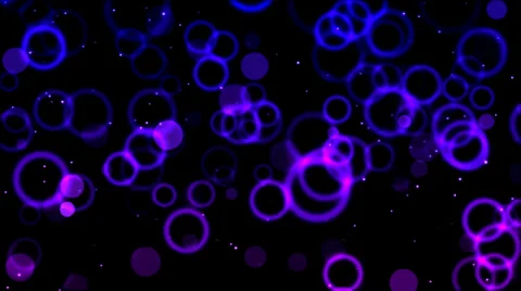 Abstract Circle Background Animation - Loop Purple Stock Footage 35401041