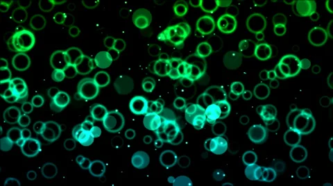 Abstract Circle Background Animation - Loop Rainbow Stock Footage 35402026