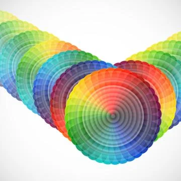 Abstract circle background. Stock Illustration