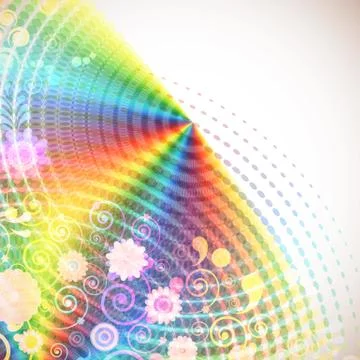 Abstract circle background. Stock Illustration