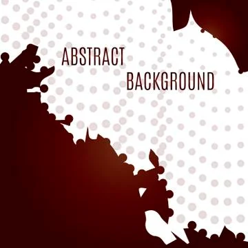 Abstract circle background Stock Illustration