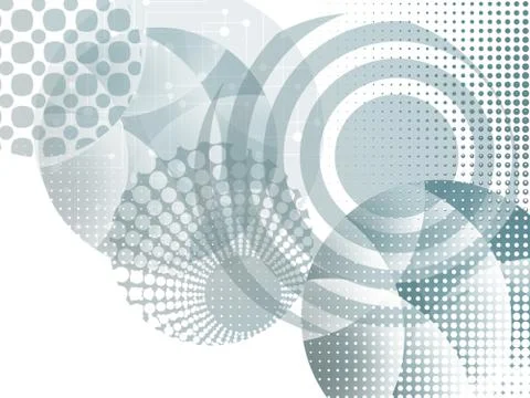 Abstract Circle Background Stock Illustration