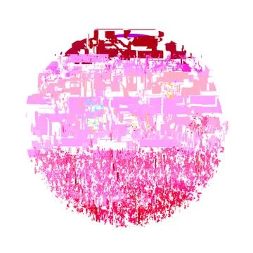 Abstract Circle Background Stock Illustration