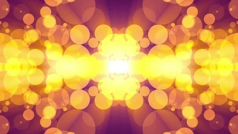 Abstract circle background kaleidoscopic animation soft defocused blured sun Stock Footage 82296240