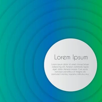 Abstract Circle Background with Place for text. Vector Illustration Stockillustratie