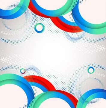 Abstract circle background. Vector Stock Illustration