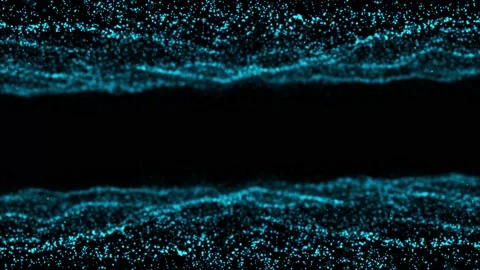 Abstract circle bokeh background moving particle Stock Footage 232291741