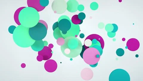 Abstract circle colors Illustration