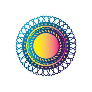 Abstract circle design Stock Illustration