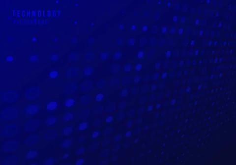 Abstract circle dot geometry pattern design decorative artwork. Stock Illustration